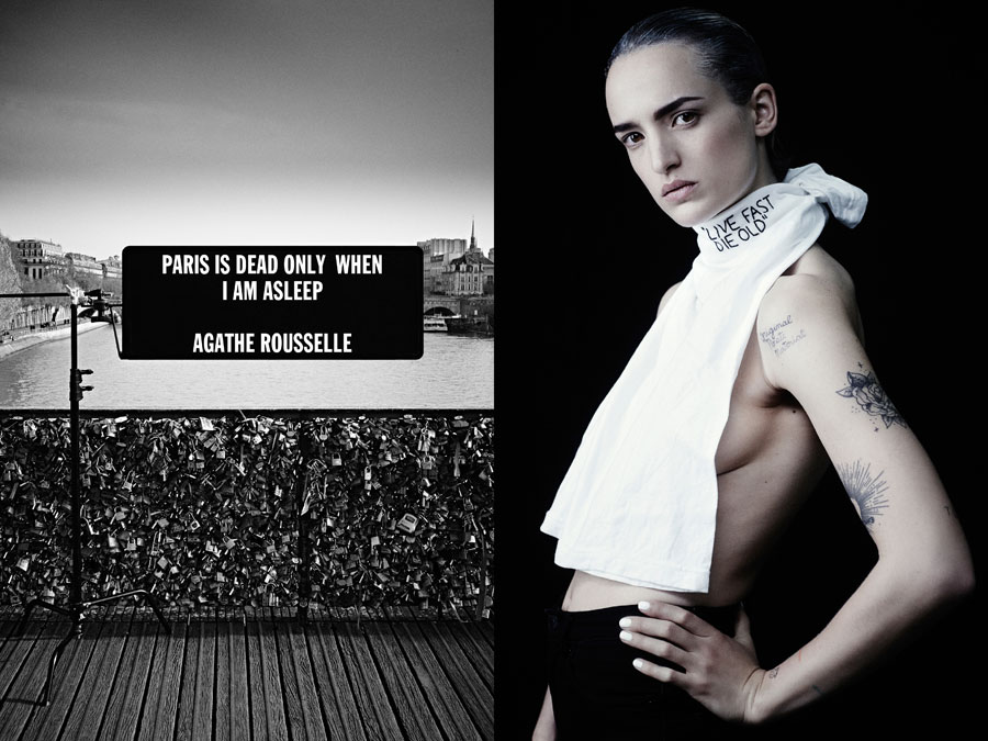 Agathe Rousselle - Paris Is Dead - by Rene Habermacher